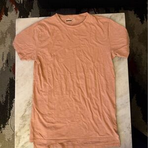 Men's salmon color T-Shirt